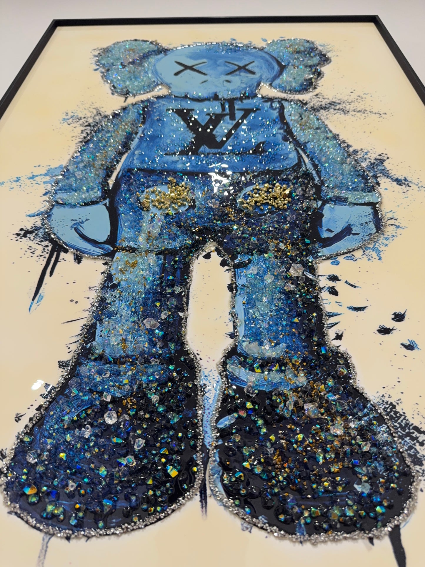 Art Blue Bear