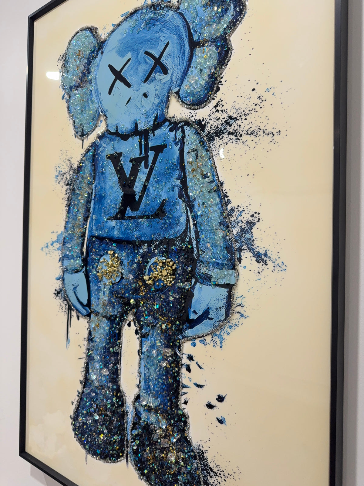 Art Blue Bear