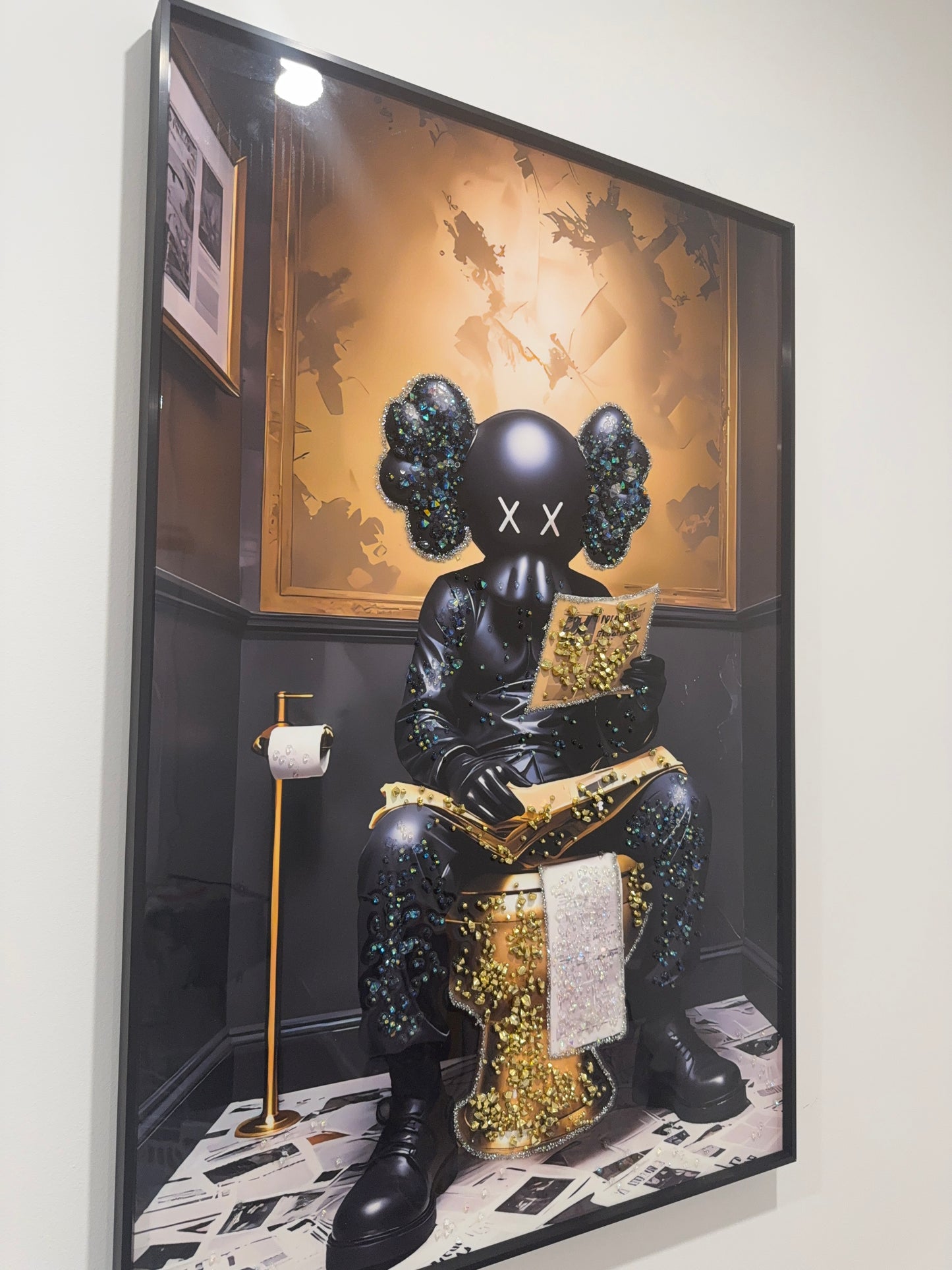 Art Gold Toilet