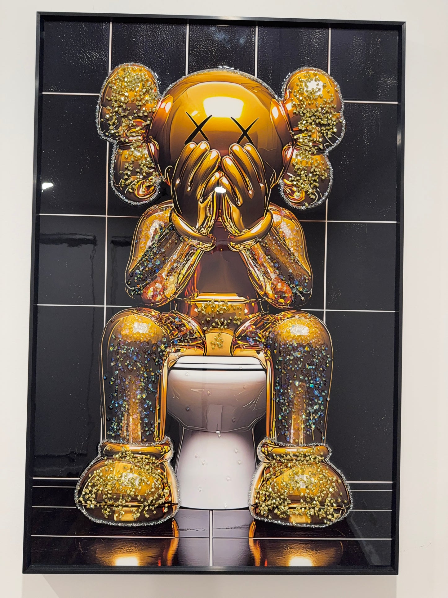 Art White Toilet