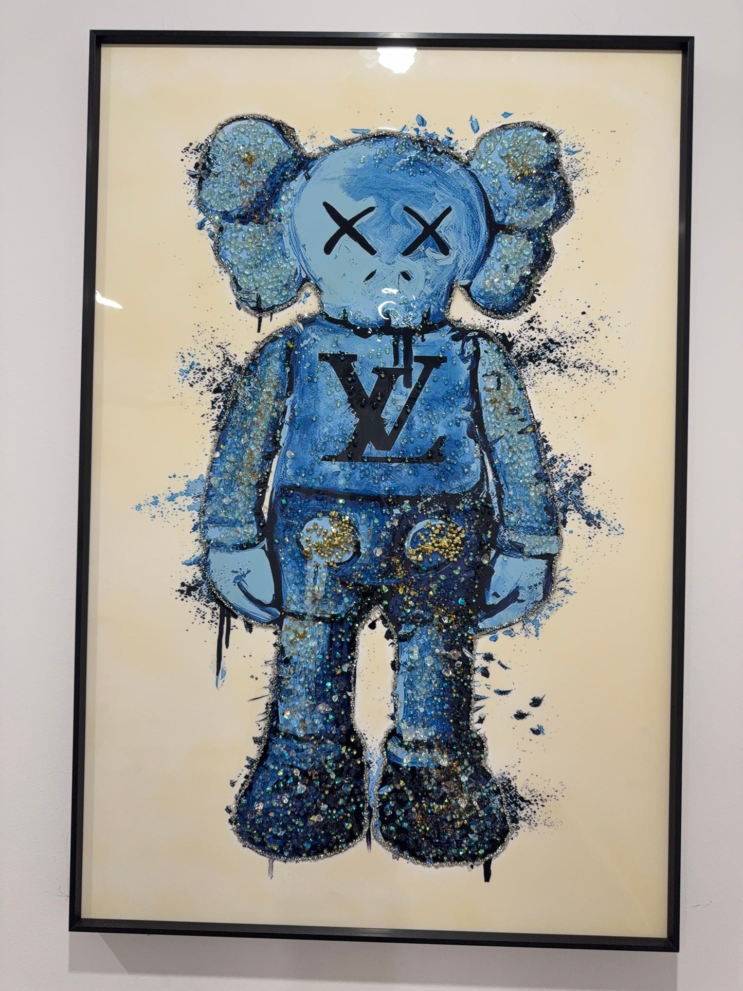 Art Blue Bear