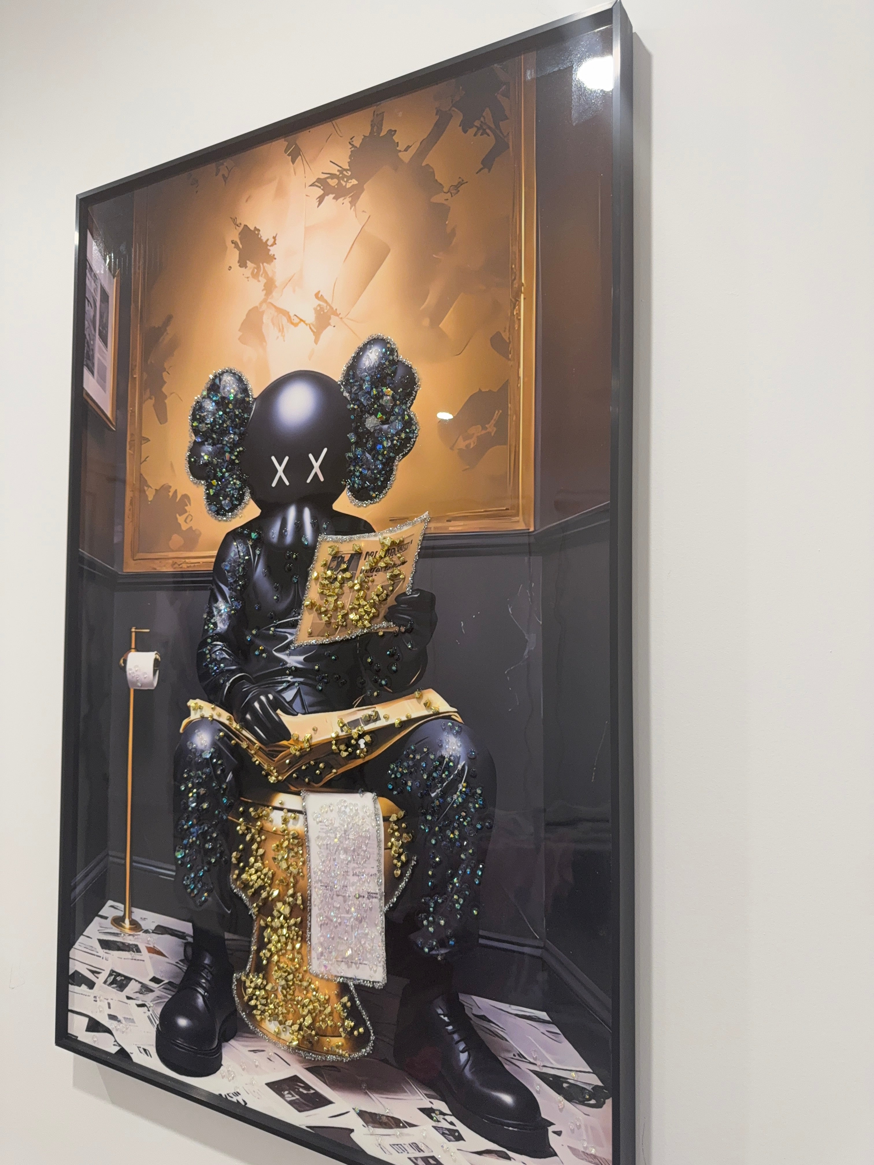Art Gold Toilet