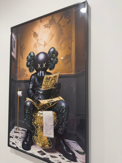 Art Gold Toilet