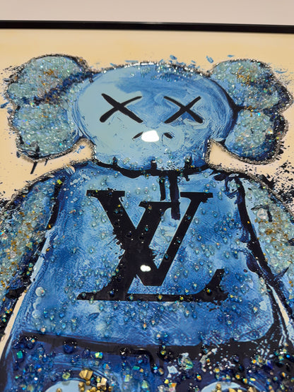 Art Blue Bear