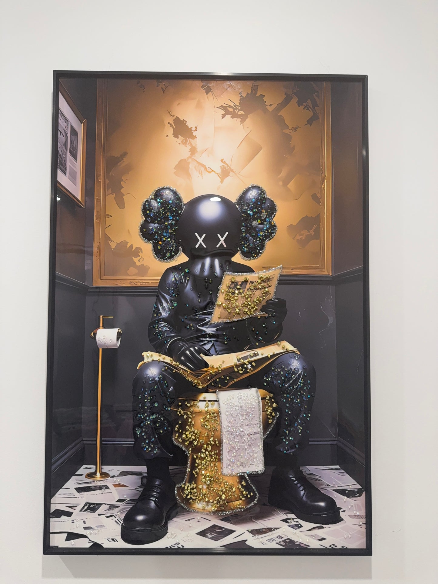 Art Gold Toilet