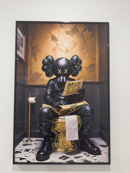 Art Gold Toilet