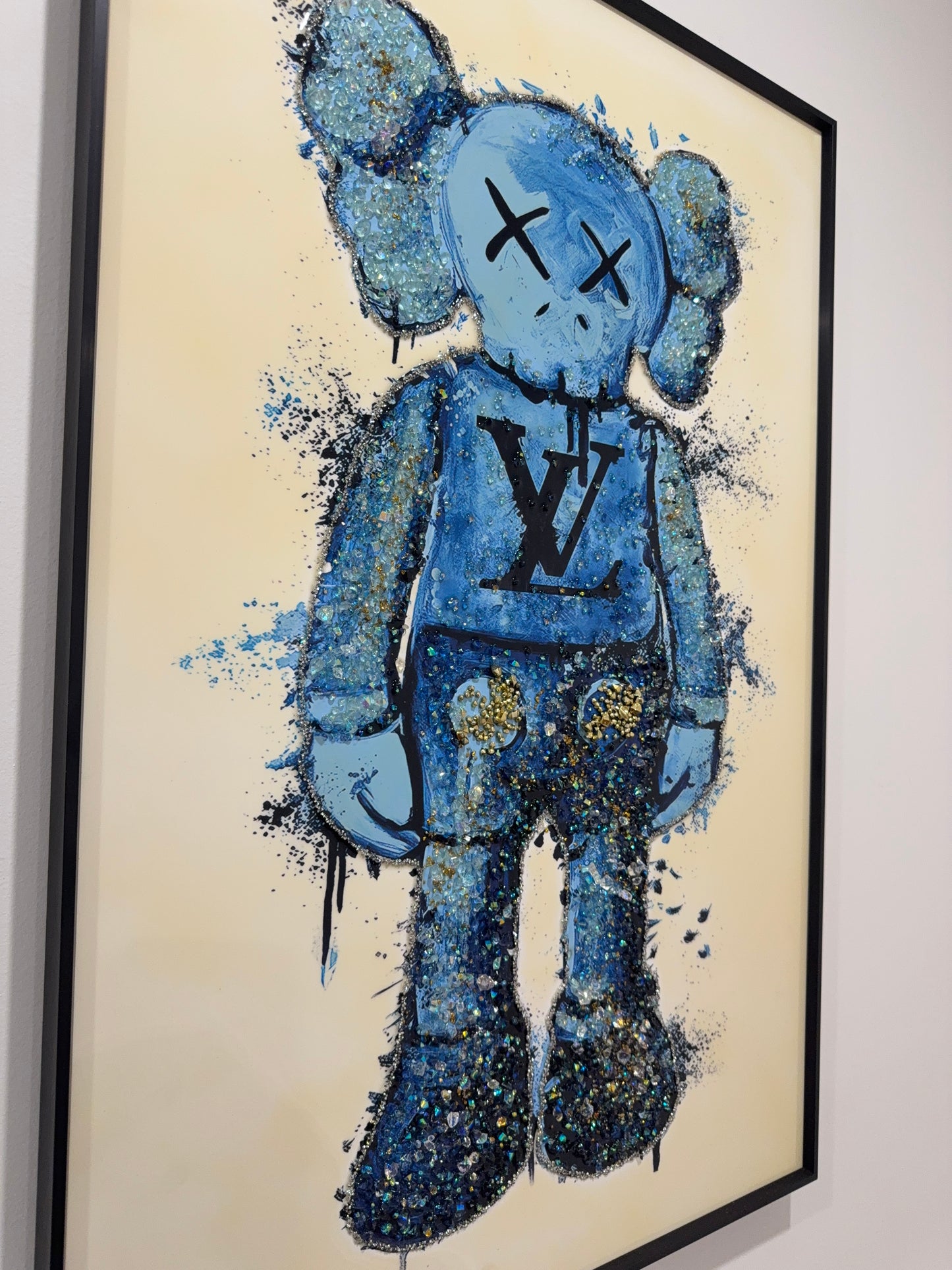 Art Blue Bear