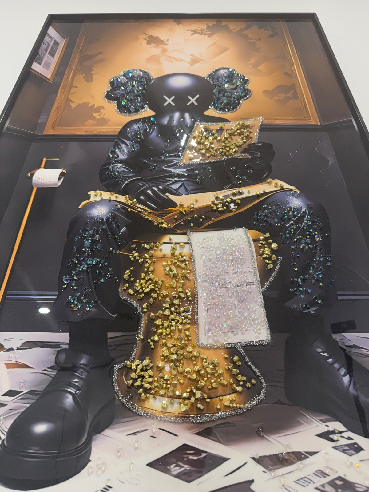 Art Gold Toilet