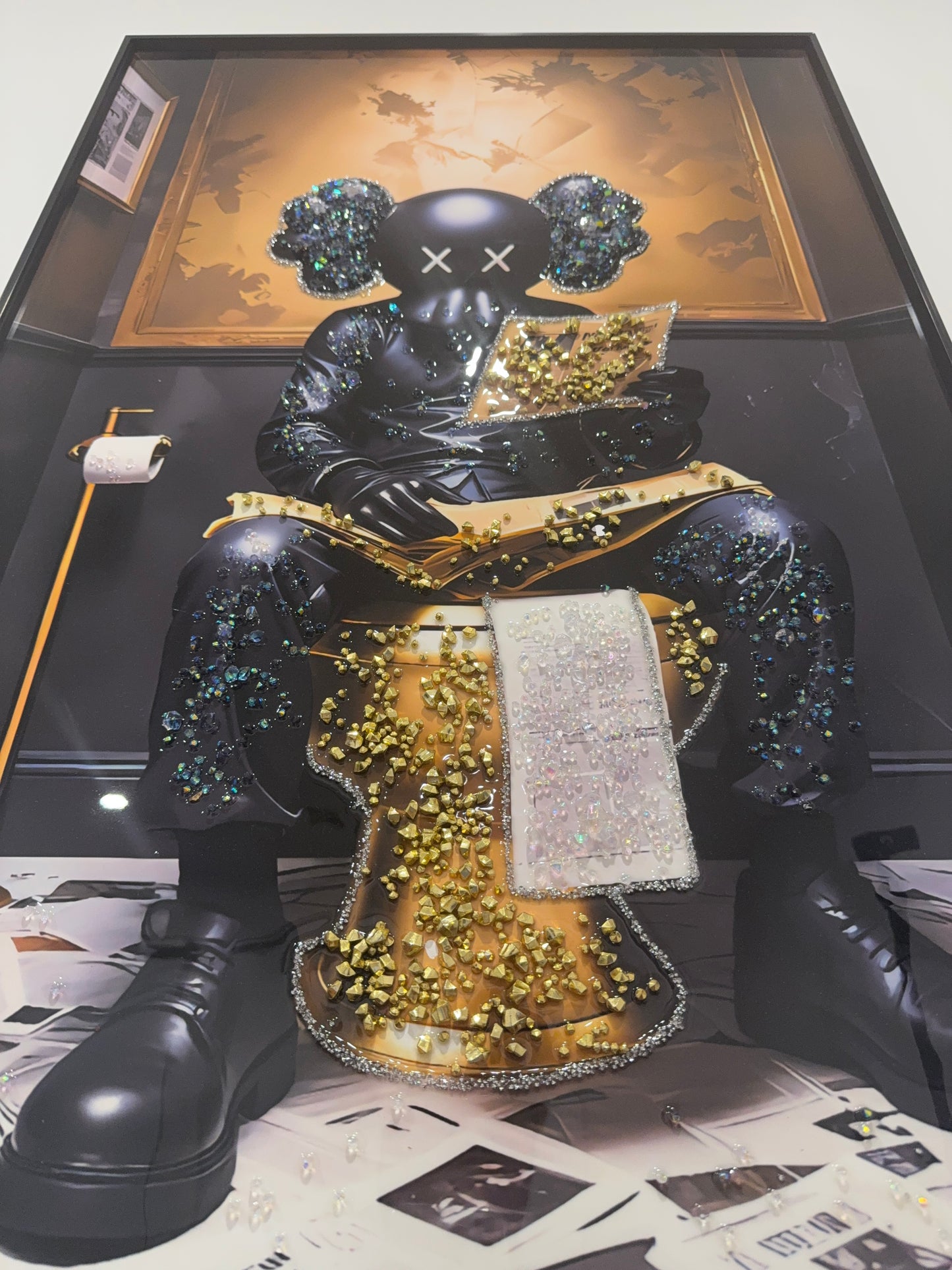 Art Gold Toilet
